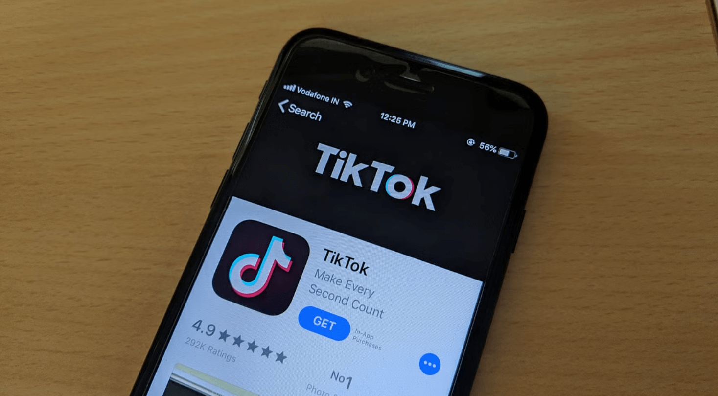 reinstalling the tiktok app