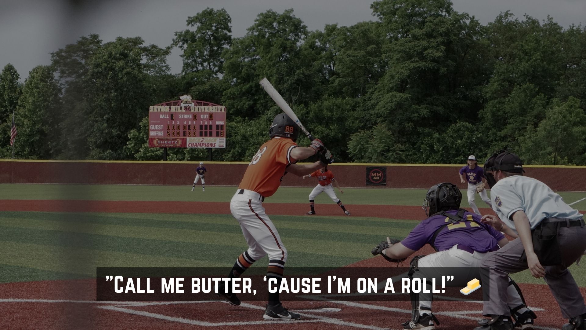 Funny and Witty Baseball Captions