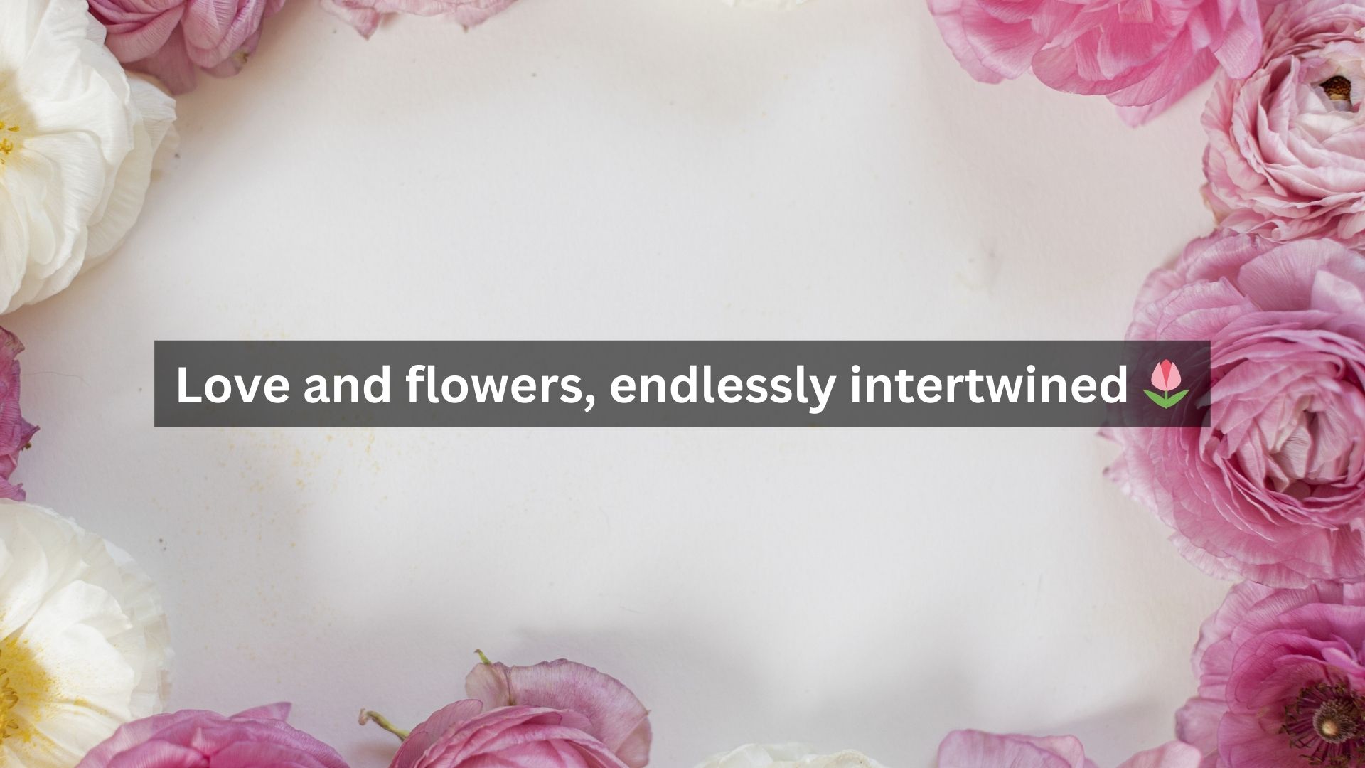 Romantic and Aesthetic Flower Captions 