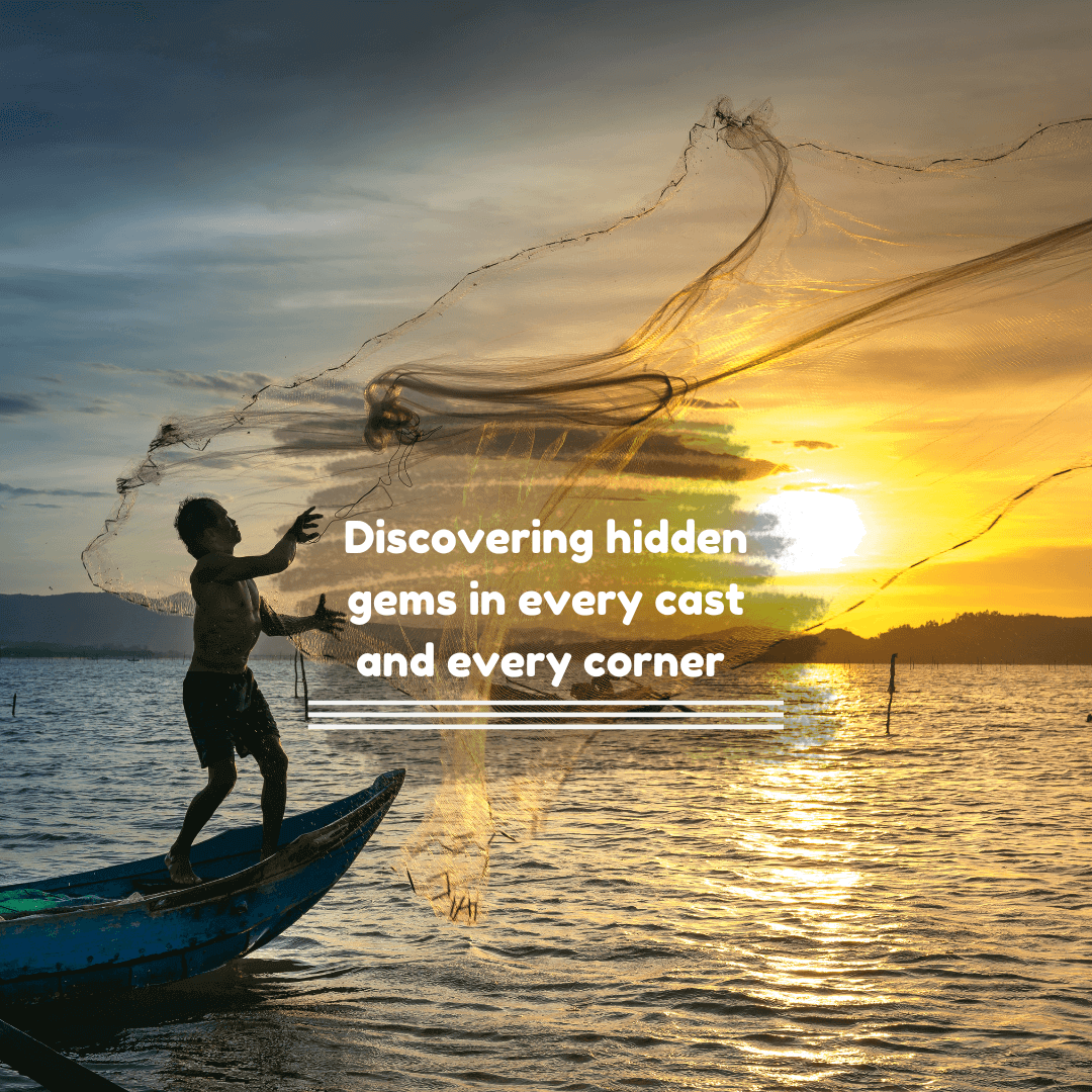 Adventure-Focused Fishing Captions