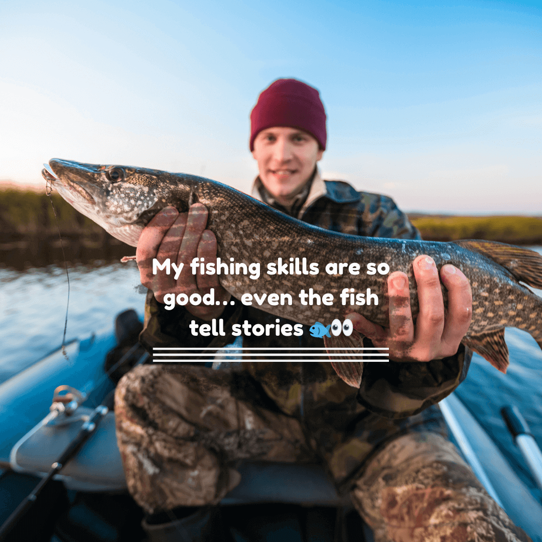 Funny Fishing Instagram Captions