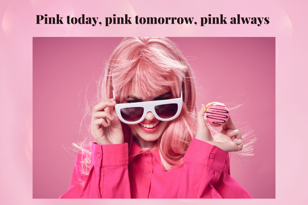 Playful and Funny Pink Captions